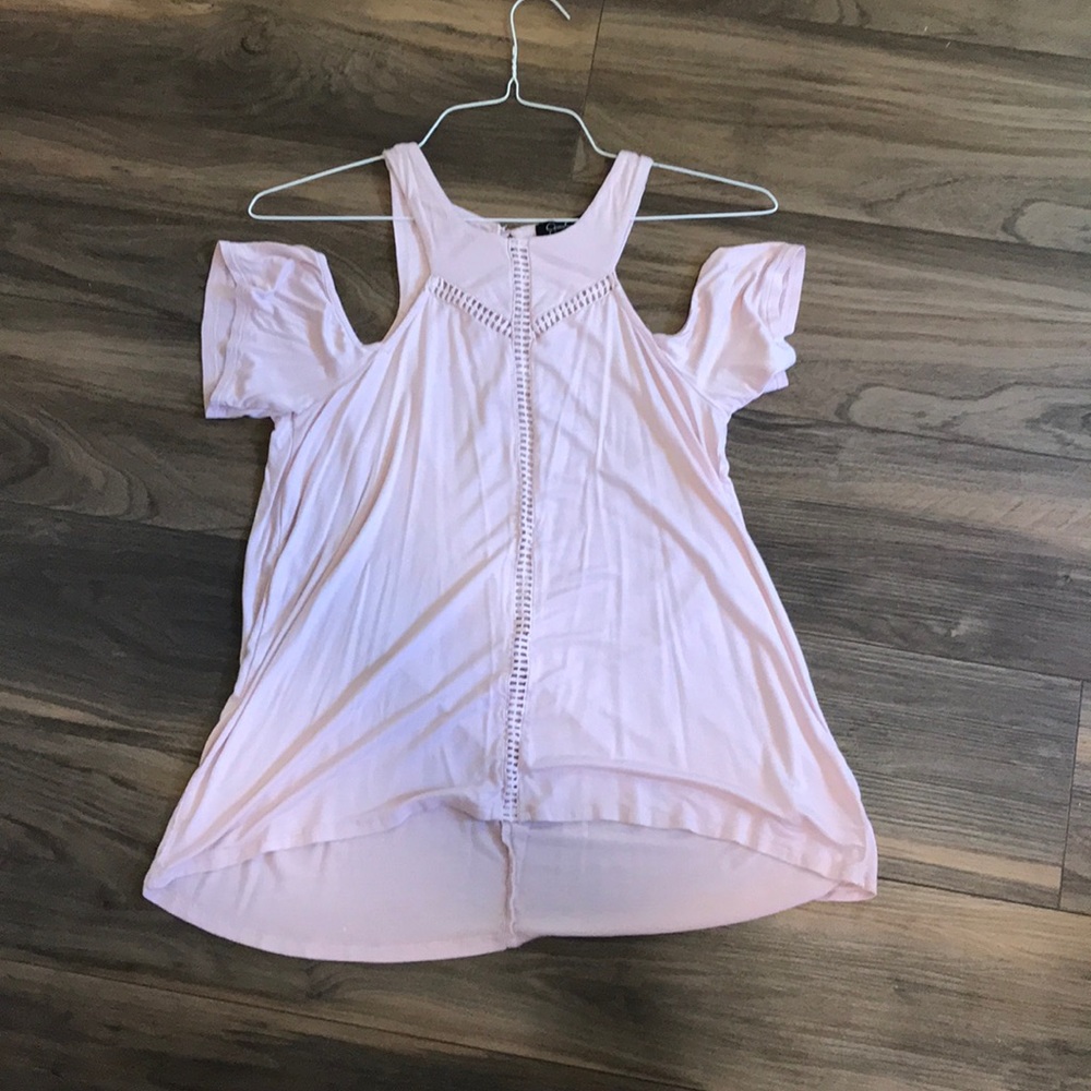 Cut out Shoulder Top